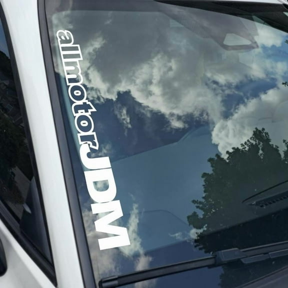allmotorJDM Vinyl Decal Sticker Bumper Window UV & Water Resistance Banner 21" perfect fit for windshield Low life