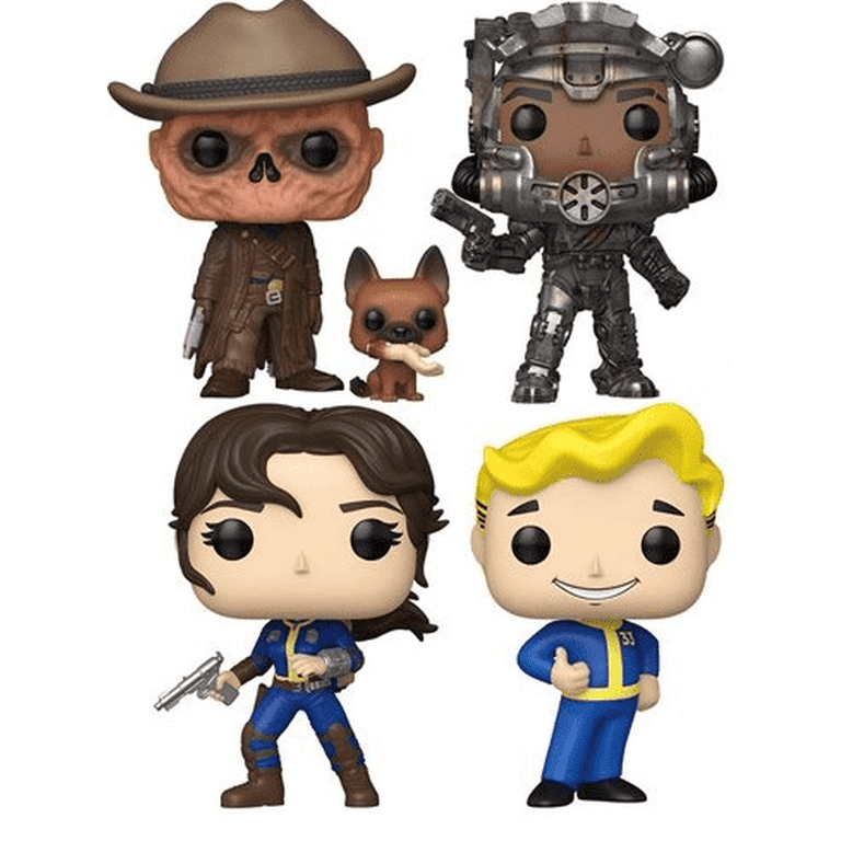 Fallout Funko Pop! Vinyl Figures 4-Pack Bundle (Lucy MacLean #1764