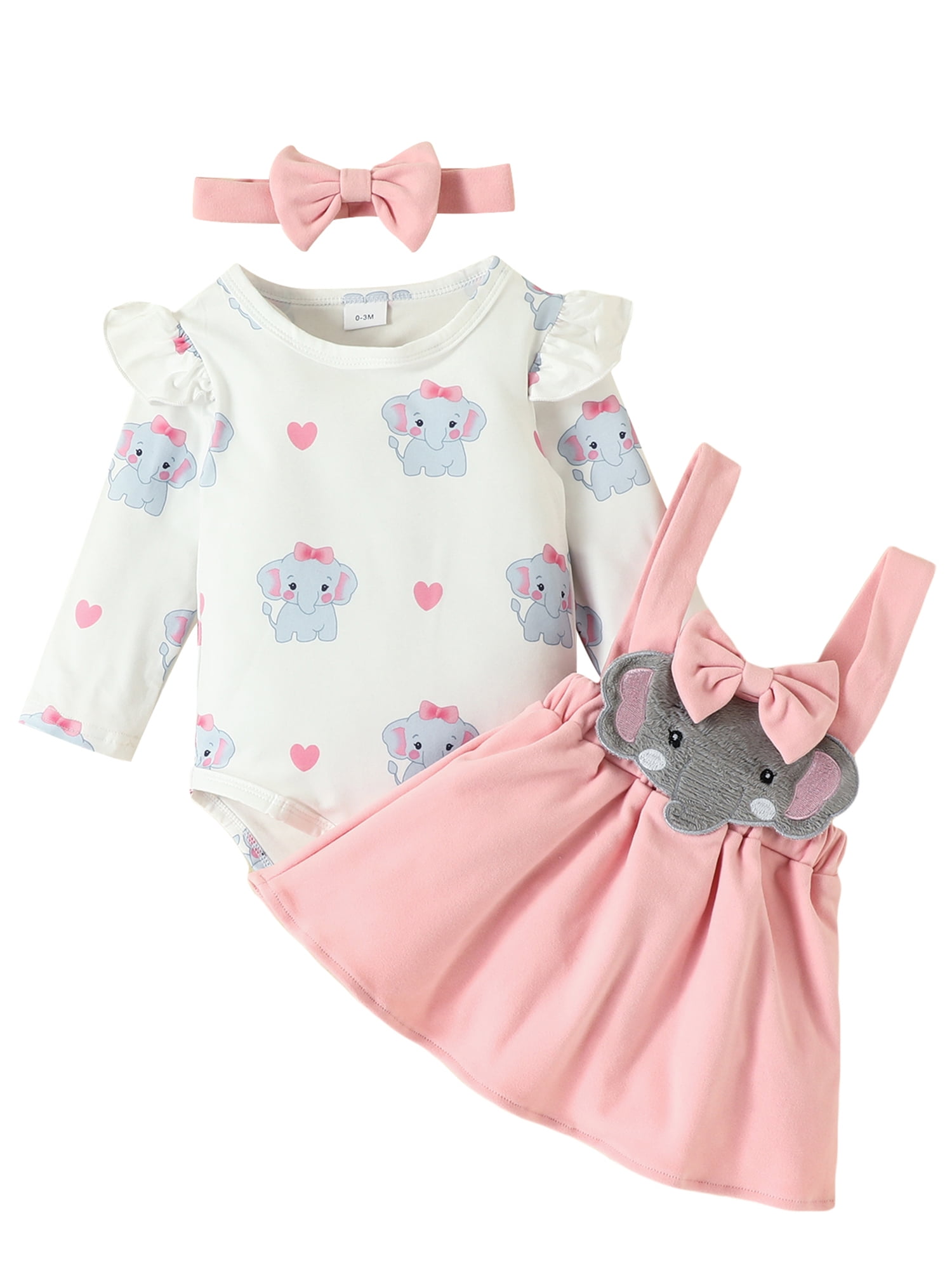 allshope Baby Girls Cute Clothes Elephant Print Long Liberia Ubuy