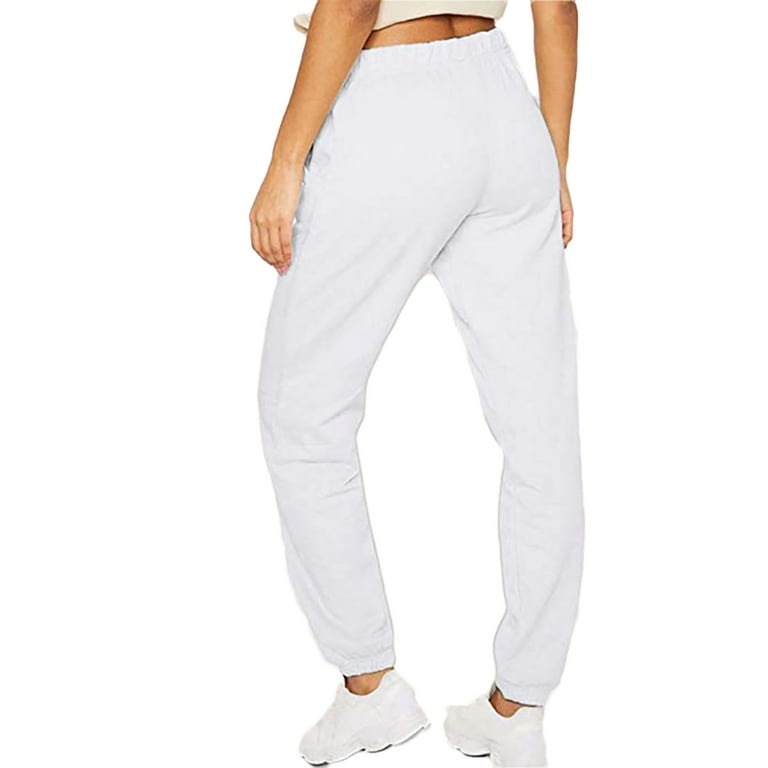 White sports online trousers ladies