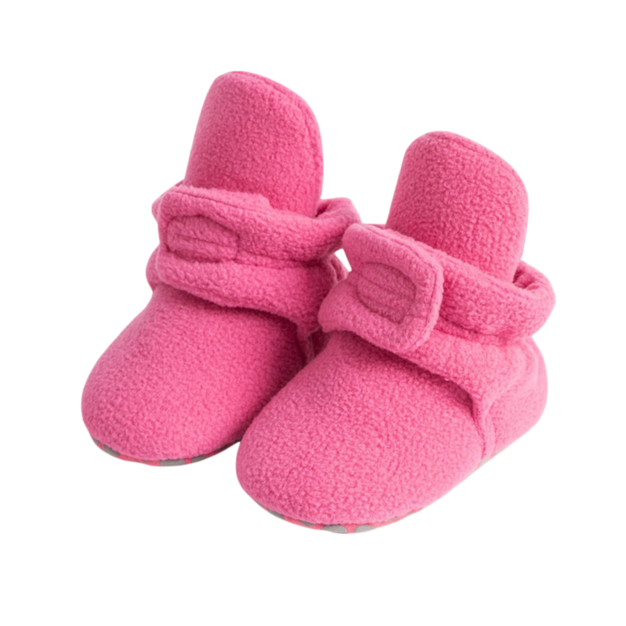 Newborn Girls Winter Boots Solid Color Ankle Boots Warm Baby