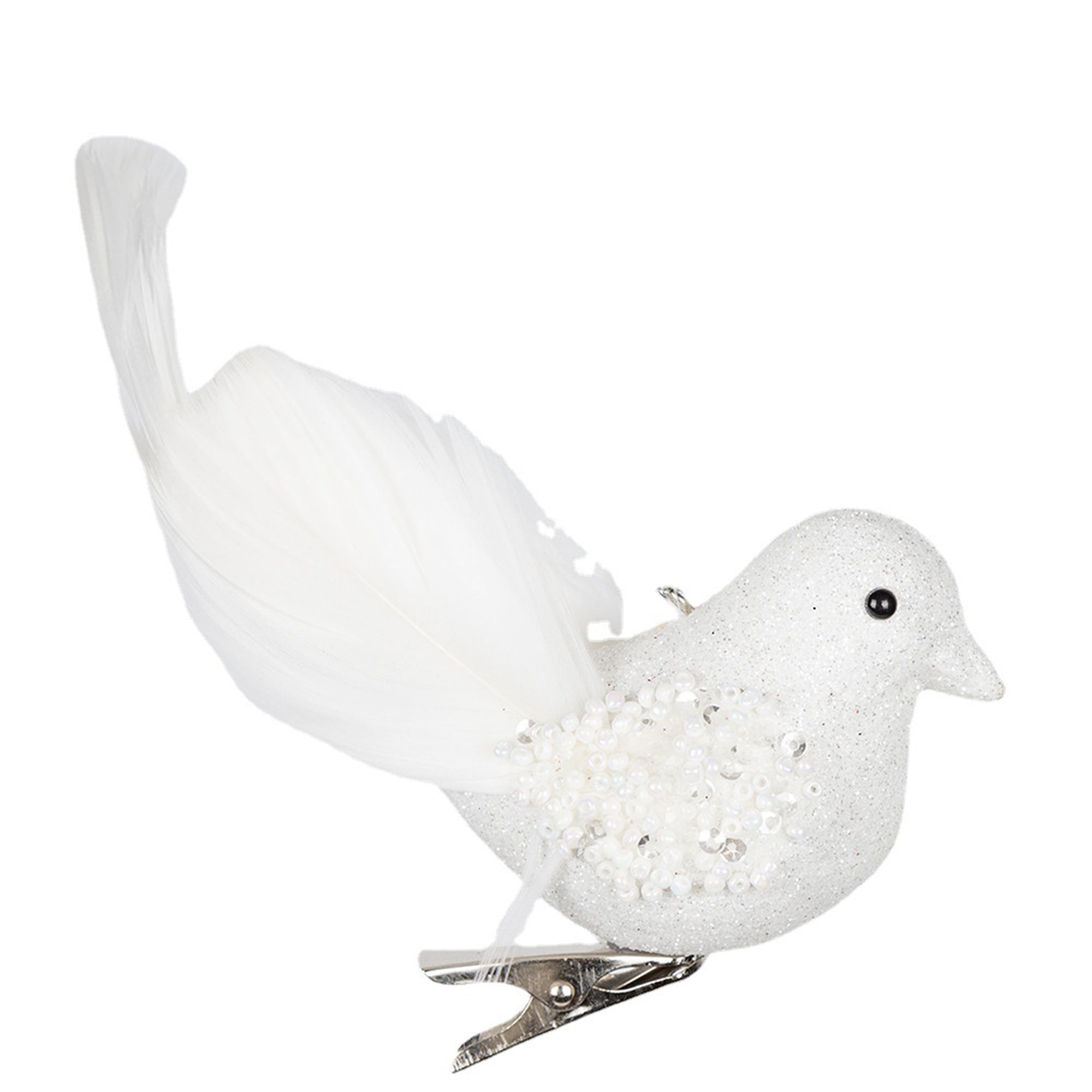Simulation Foam Feather Bird Christmas Ornament Artificial