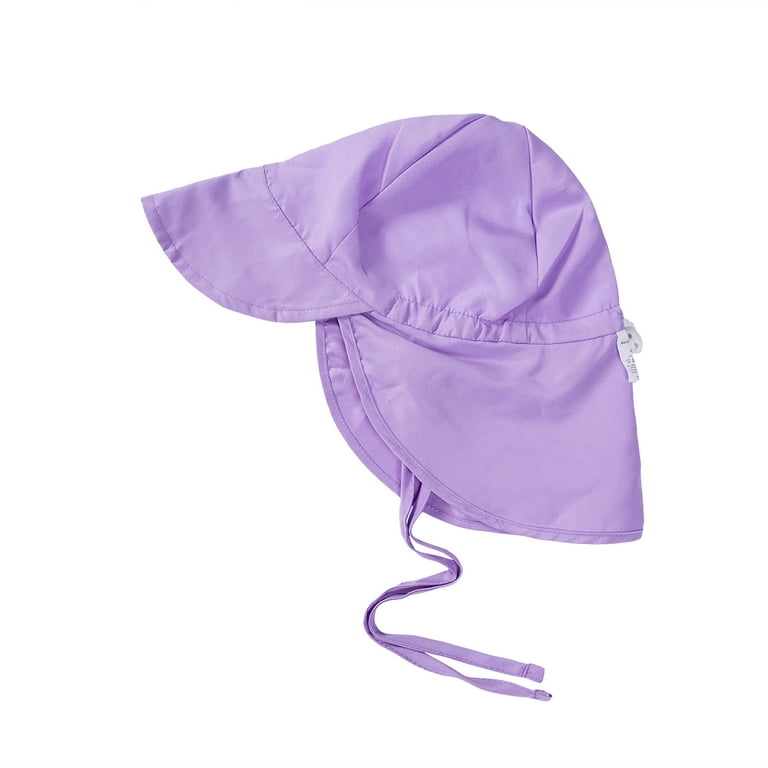 Cotton UPF 50+ Hat  Sun Protection Violet Flapper Hat