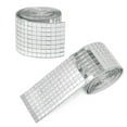 thumbnail image 1 of allydrew 5mm x 5mm Self Adhesive Mosaic Glass Mirror Tile Stickers, 1592pcs for Arts and Crafts, Home Decoration, Silver, 1 of 8