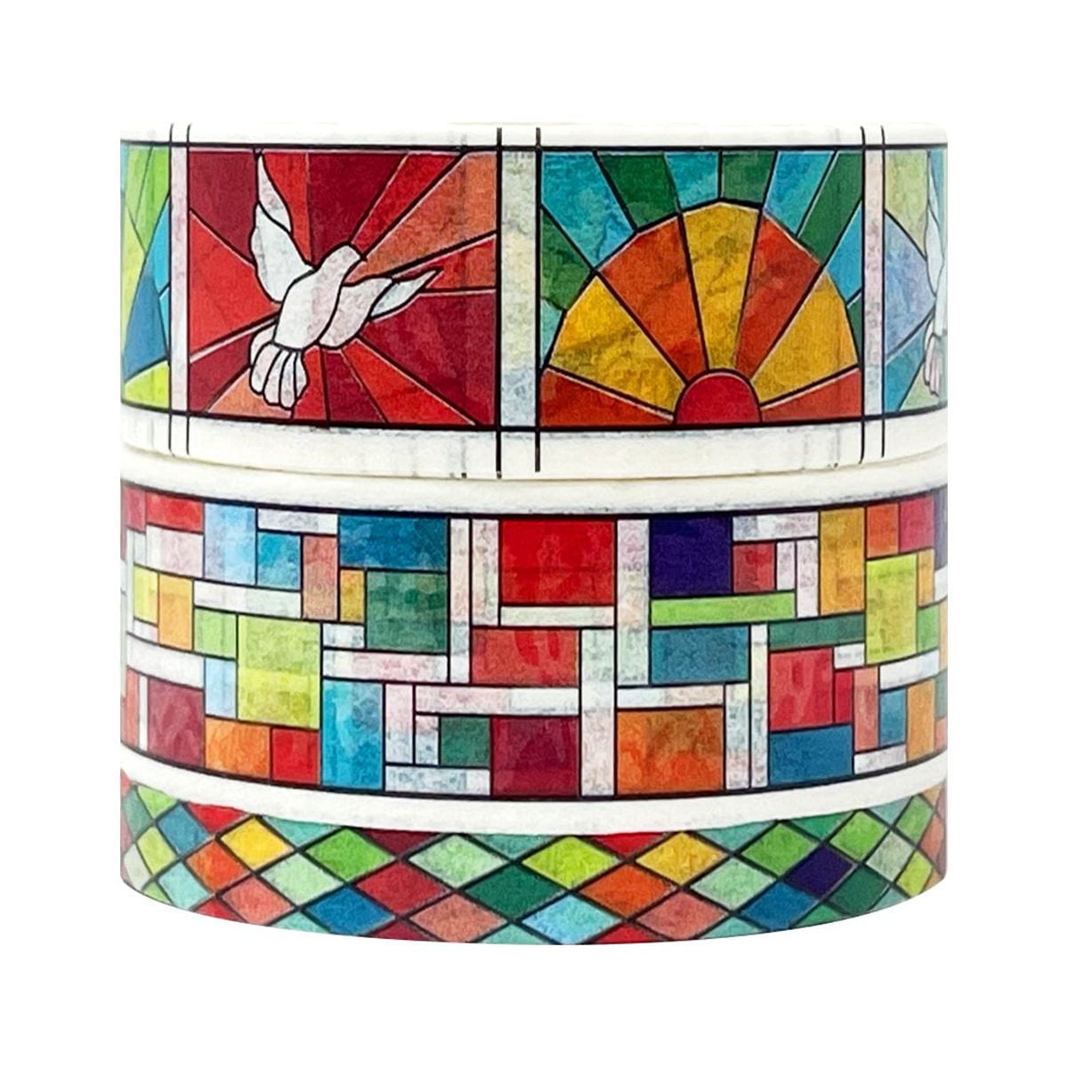 allydrew Geometric Washi Masking Tape Set (3 Rolls