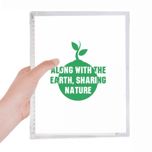along with the earth sha nature notebook loose diary refillable journal statiry