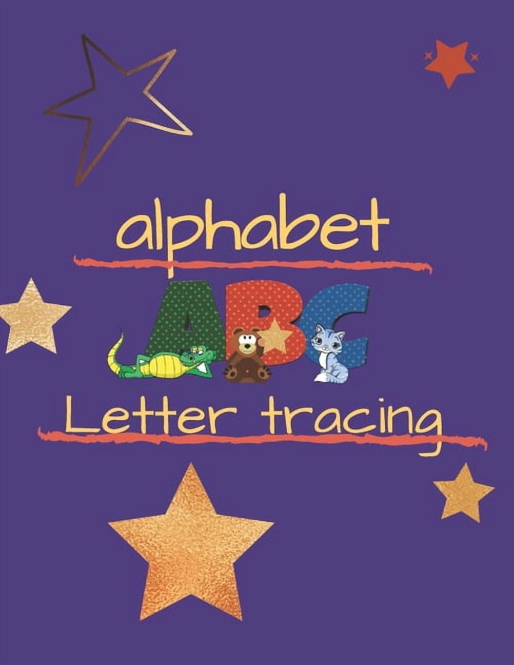 alphabet book: Letter tracing .ABC: 8.5/11 inch 21.59/27.94 cm 26 page, (Paperback)
