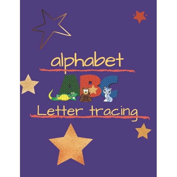 alphabet book: Letter tracing .ABC: 8.5/11 inch 21.59/27.94 cm 26 page, (Paperback)