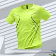 thumbnail image 1 of alpinario Men's Quick-Dry Athletic T-Shirt, Breathable Moisture-Wicking Short Sleeve Loose Fit Gradient Round Neck Gym Casual Running Basketball, 1 of 7