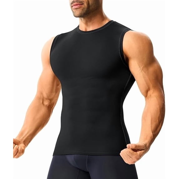 alpinario Men's Sleeveless Tank Top, Lightweight Quick Dry Breathable Moisture Wicking Gym Workout Running Tee for Training Fitness Bodybuilding