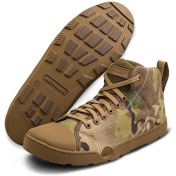 altama otb maritime assault fin friendly operators boots (mid top) (6 d(m) us, multicam)