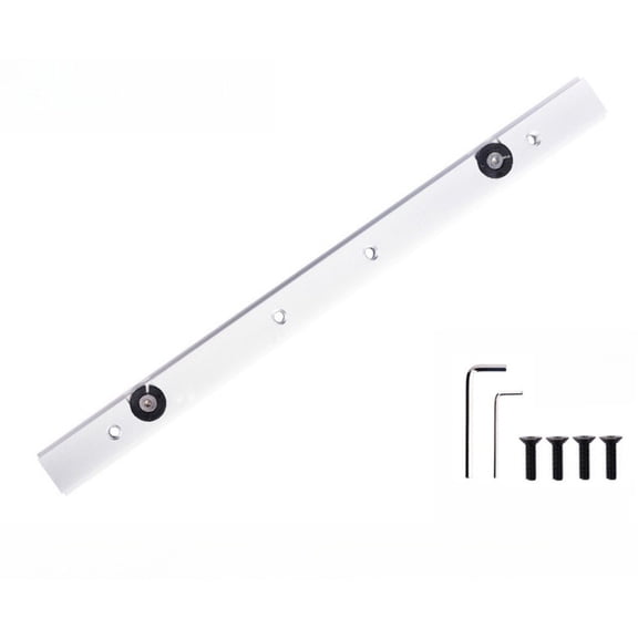 aluminum Alloy Miter Bar Slider for Table Saws with T-Slots,Adjustable T-Track Guide Rail for Woodworking Jigs and Router Tables(300mm)