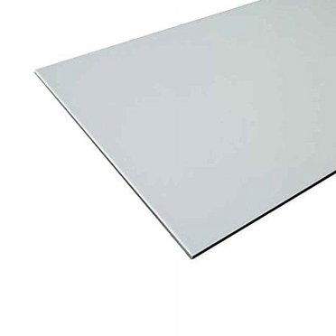 5pcs Aluminum Composite Sheet Metal Plates - 100x100x3mm, High-Strength For DIY, Signs & Fabrication