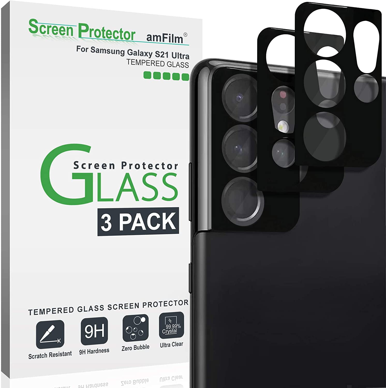 Premium Tempered Glass PRESS Play Ultra Clear Screen Protector