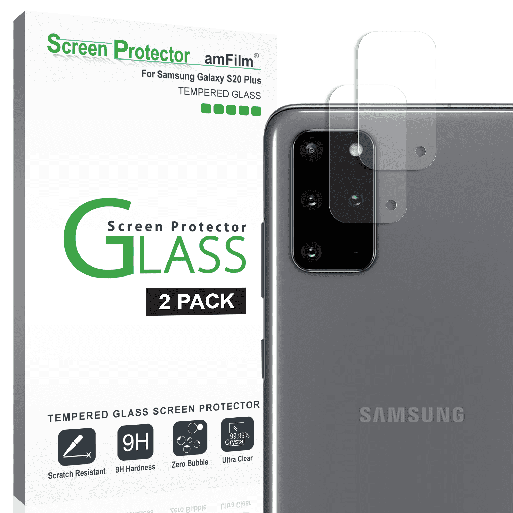 Amfilm Replace Screen Protector S20 AmFilm Samsung Galaxy S20 Plus