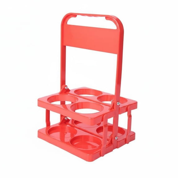 amagogo 1 Pack Beer Carrier Drink Rack Bottle Holder Foldable Plastic ...