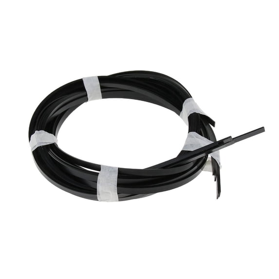 amagogo 10pcs Guitar Body Binding Purfling Strips Inlay For Guitar Replacement Parts - Black