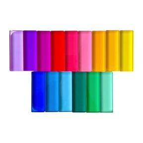 amagogo 15 Pieces Rainbow Building Blocks Birthday Gifts Baby Learn Color Stacking Table