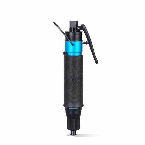 amagogo 1pc Inline Air Screwdriver Tool with 6 Hex Bits Self-locking Mechanism Adjustable Torque for Mechanics Line Workers Precision Fastening Tasks