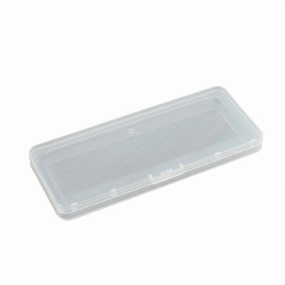 amagogo 2-5pack Clear Box with Lid Design Sample Box Multipurpose Mini Rectangular 3 Pcs