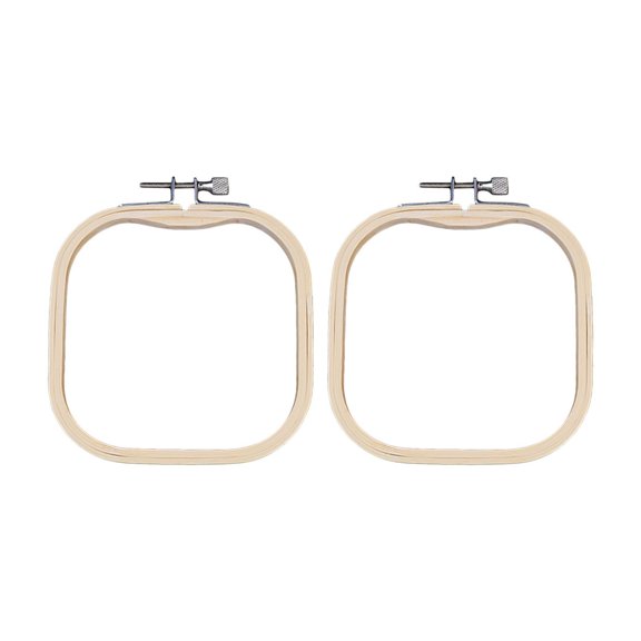 amagogo 2 Pieces Cross s Hexagon Display Frame Reusable Cross Stitch Frame 13cmx13cm