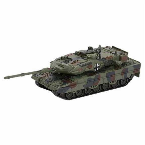 amagogo 2x1:72 Tank Building Model Tabletop Decor Ornament Durability Gifts Simulation Leopard 2 2 Pcs