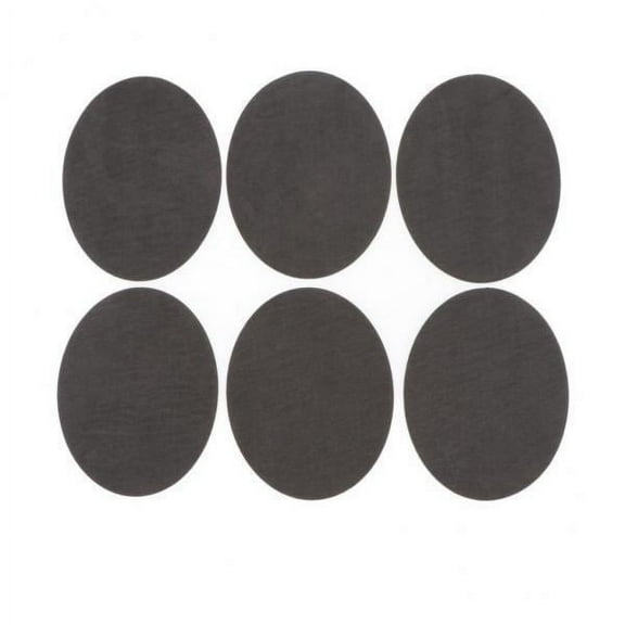 amagogo 3x6x Sew On Iron On Patches Mending Repair Elbow Knee Applique Oval Dark Green