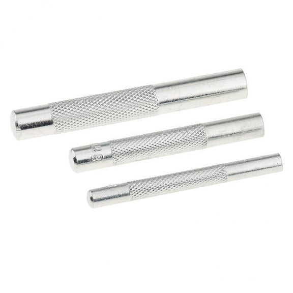 amagogo 3X 3pcs Die Punch Tools Snaps Fastener Punch Hole Tool for Rivet Button Install