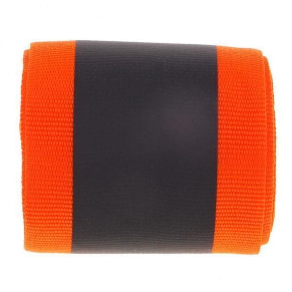 amagogo 4x1 Roll Polyester Reflective Webbing Ribbon for Shirts Bag Orange 4 Pcs