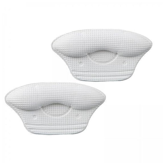 amagogo 4xHeel Pads for Big Shoes Anti Slip Shoe Grips Soft Sponge Heel Liners Sticker White 9mm 4 Pcs