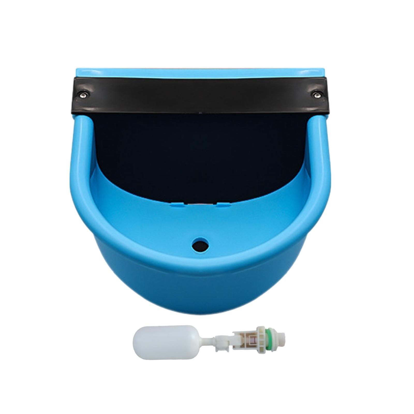 amagogo Automatic Bowls and Feeders Dispenser Drinker for Dogs Horses Cattle Sheep Water Light Blue