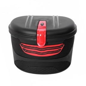 amagogo Bike Basket Gear Box Tote Waterproof Sealed Case with Lock Unisex Adult Rainy Day Rides