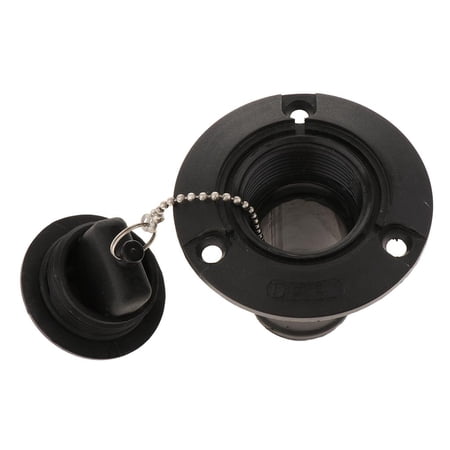 amagogo Black 85mm / 3.35inch Gas Filling / Filler Fits For Marine Boats Yacht