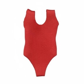 amagogo Bodysuit Swimsuit Leotard Form Fitting Cloth for 1/12 Scale 6 Inch Female Action Figures Hobby Display and Scene Building
