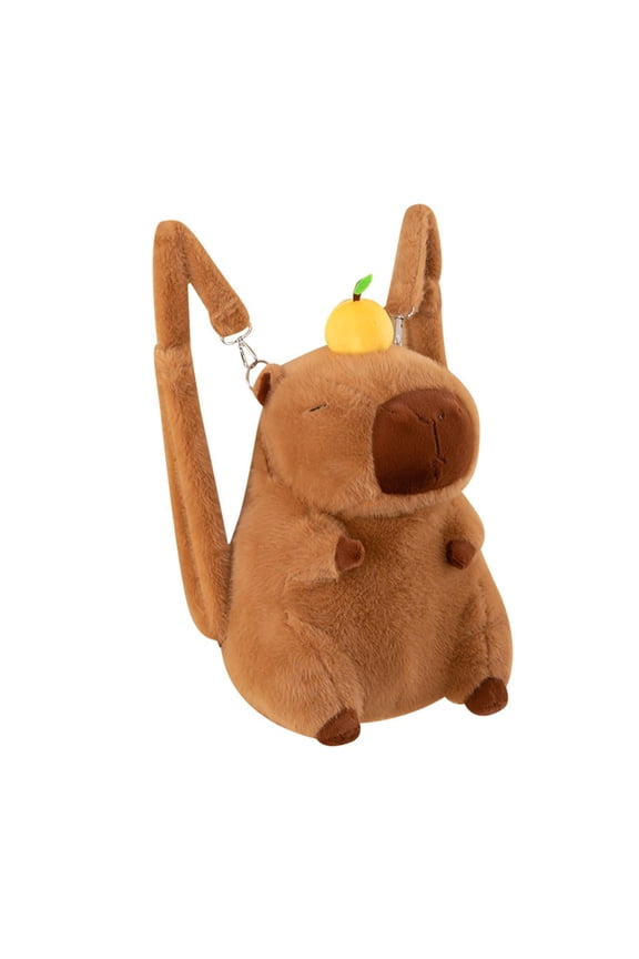 Capybara Backpack Adult Cute Cartoon Backpack for Backpacking Camping Street