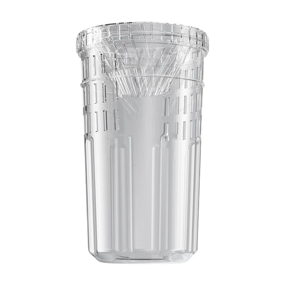 amagogo Clear Fishing Bucket Anti Escape Multifunctional Lightweight Live Fish Container
