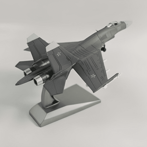 amagogo Diecast Fighter Jet Model 1/100 Scale Aircraft Replica Die-Cast Construction Display Collectible for Aviation Enthusiasts, Adult Collectors, Classroom