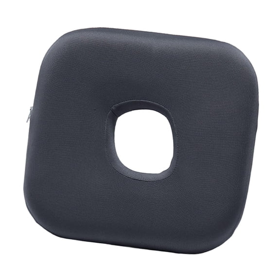 amagogo Ear Piercing Pillow Pierced Ears Support Breathable Ergonomic Washable Polyester gray square