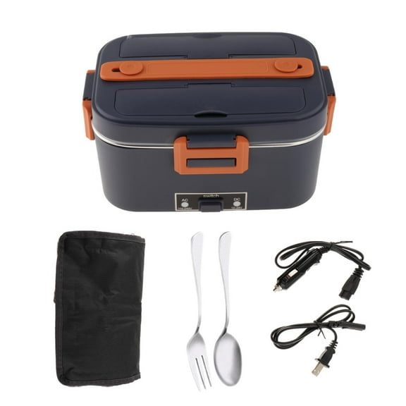 amagogo Electric Heating Lunch Box Adults Portable Food Warmer for Work Travel Truck