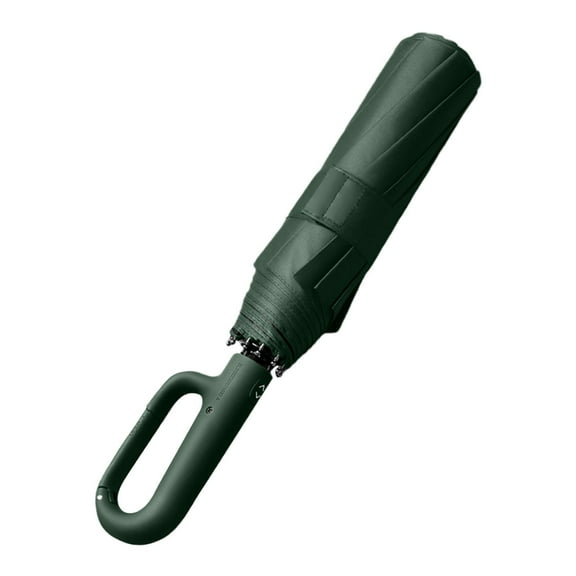 amagogo Folding Rain Umbrella Portable Travel Open Umbrella Beach Automatic Umbrella Green