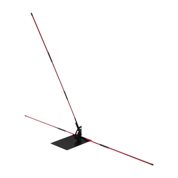 amagogo Golf Alignment Aid with Angle Plate for Posture Correction, Adjustable Angle And Red