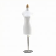 amagogo Half Scale Dress Form Mannequin Torso Adjustable Stand for Pattern Drafting and Draping Tailors and Hobbyists