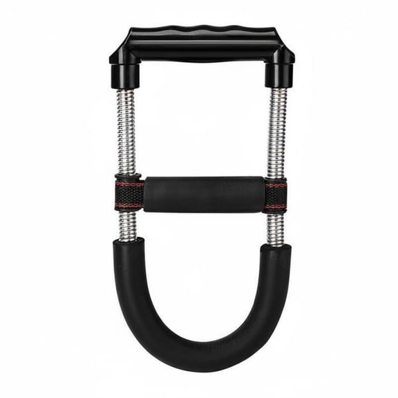 amagogo Hand Grip Strengthener Adjustable Resistance Forearm Wrist Exerciser Anti Slip Plastic Handle High Density Webbing Spring Power Suitable for Adult Men Basketball Athletes Office Home