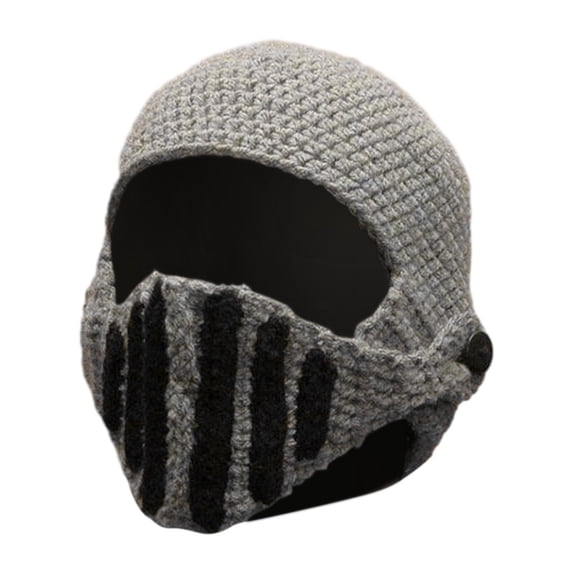 amagogo Knit Bearded Hat Knitted Hat Dress up Casual Photography Props Beanie Winter Hat Adult