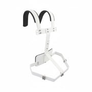 amagogo Marching Harness Drum Carrier Support Sturdy Metal Adjustable Shoulder Pads for Drummers Parades School Band Performances
