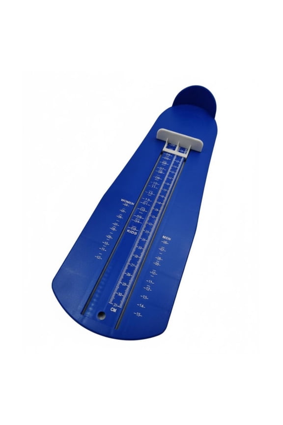 Measurement Tool Foot Measuring Ruler Shoe Sizer Curved Heel Stop Design for Families Home Use and Store Fitting