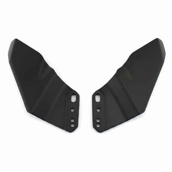 amagogo Motorcycle Winglet Spoiler Aerodynamic Fairing Compact Geometric Form for Yamaha R3 R25 and Honda CBR Daily Commuting
