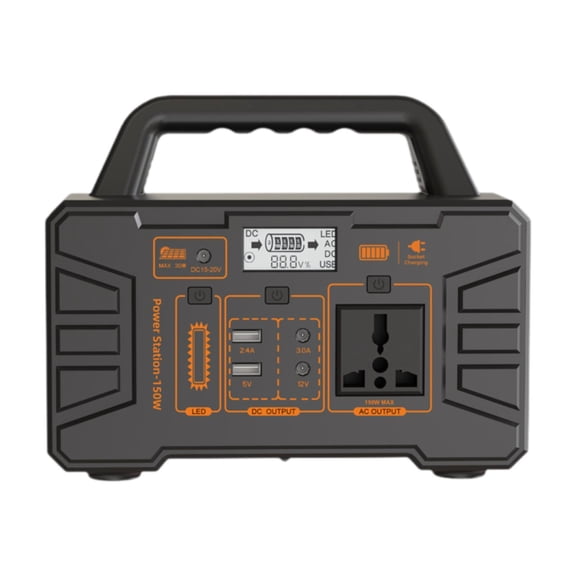 amagogo Outdoor Power Station Portable Compact Sturdy for Emergency Power Hiking BBQ