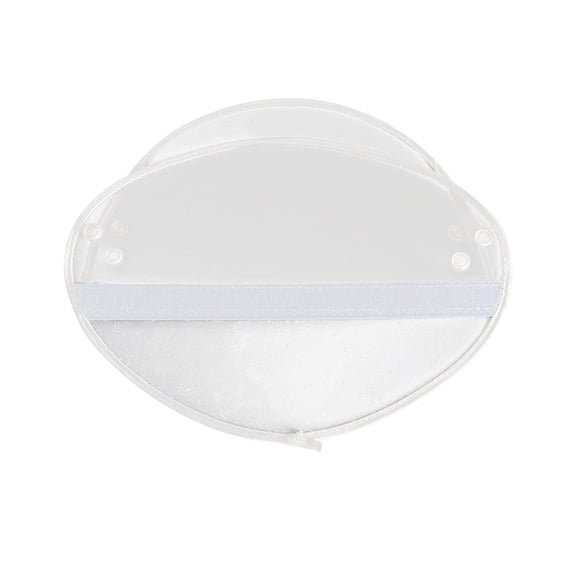 amagogo Raincoat Hat Brim Detachable Transparent Face Cover Raincoat Cap Brim Waterproof