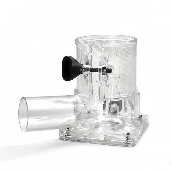 amagogo Router Trimmer Shroud Dust Collector Aluminum Alloy Rigid Base ...